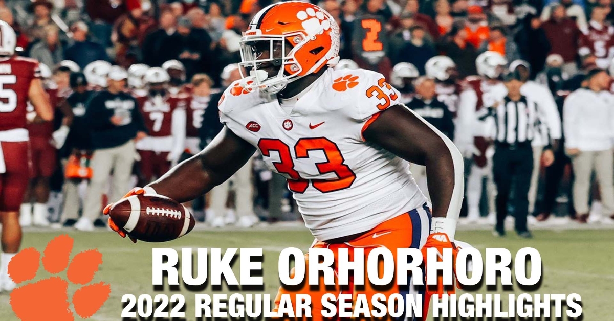 WATCH Ruke Orhorhoro Regular Season Highlights TigerNet