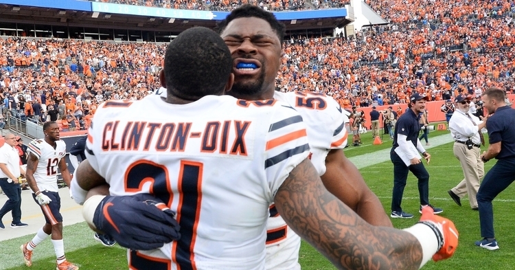 Bears hope to be celebrating after the game (Ron Chenoy - USA Today Sports)