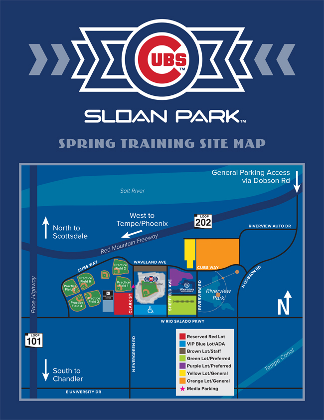 Sloan Park Seating Chart