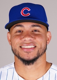 Willson Contreras Chicago Cubs Youth Royal Roster Name & Number T