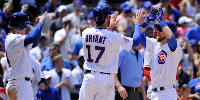 Sunday's comeback was definitely a team effort for the Chicago Cubs.