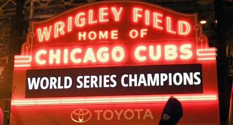 Great memories of the Cubs winning it all in 2016 (Jerry Lai - USAT)