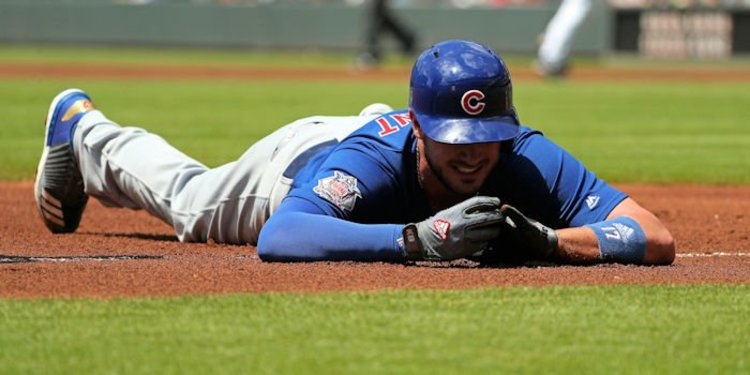 Bryant injured his finger against the Braves on Wednesday. <span style=