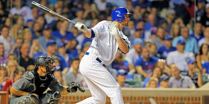 It took Jon Lester 11 years in the majors to do so, but he finally hit a big-league home run. Photo Credit: Aaron Doster-USA TODAY Sports