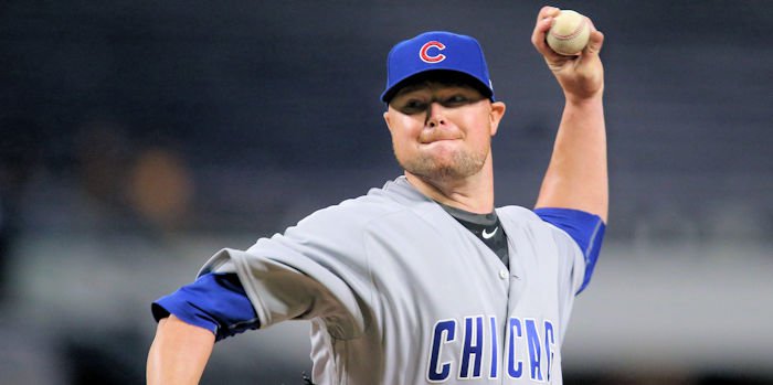 Veteran starter Jon Lester threw 111 pitches on the evening and never seemed to miss a beat. (Photo Credit: Charles LeClaire-USA TODAY Sports)