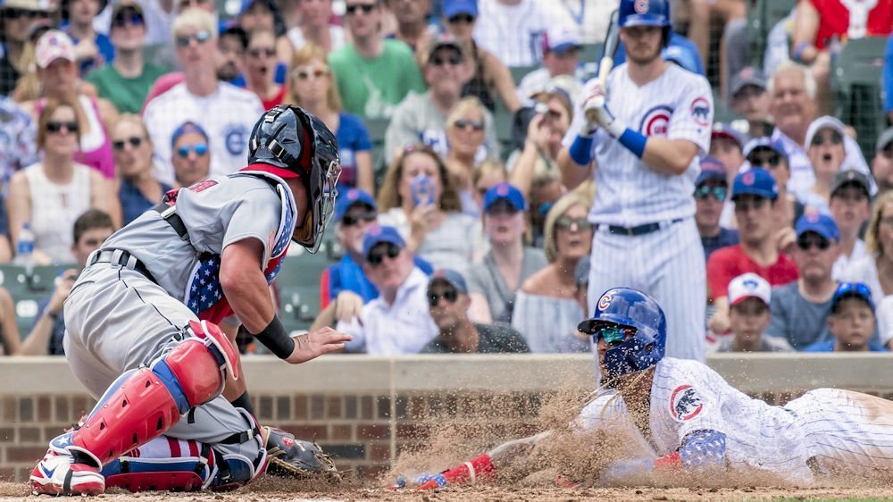Baez is 24/7 fun with his exciting plays (Patrick Gorski - USA Today Sports)