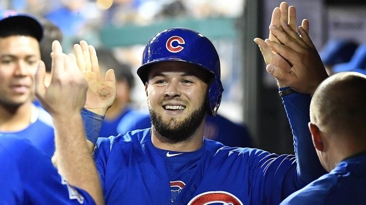 Cubs third baseman David Bote hit multiple homers in the same game for the first time as a big leaguer. (Credit: Brad Mills-USA TODAY Sports)