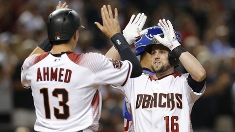 Offensively, the Diamondbacks showed no mercy against Cubs starting pitcher Cole Hamels. (Photo Credit: Rick Scuteri-USA TODAY Sports)