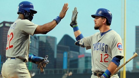 The Cubs tallied 14 hits, including three home runs, as part of an impressive offensive showing. (Photo Credit: Charles LeClaire-USA TODAY Sports)