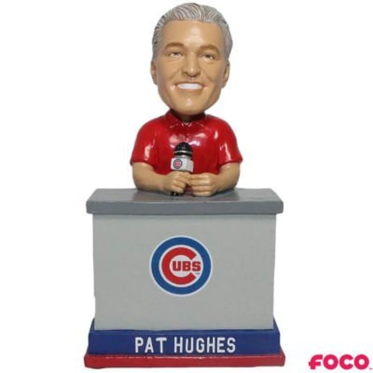 Chicago Cubs: HURRY: Limited edition Pat Hughes World Series bobblehead unveiled