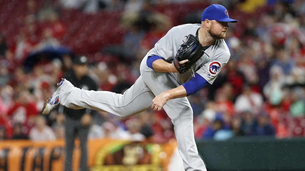 Chicago Cubs ace Jon Lester pitched six dominant innings to earn his second straight win. (Photo Credit: David Kohl-USA TODAY Sports)