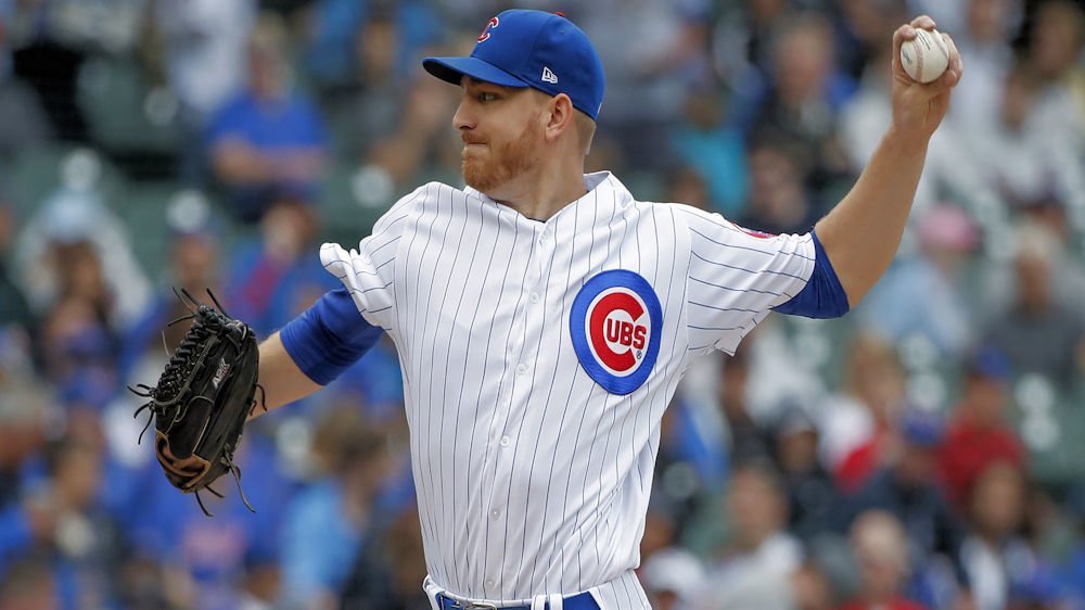 Mike Montgomery remained undefeated as a starting pitcher this season. (Photo Credit: Kamil Krzaczynski-USA TODAY Sports)