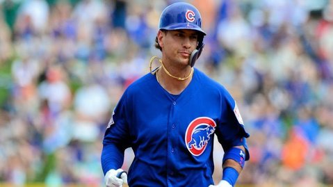 Albert Almora Jr. walloped a go-ahead grand slam in the bottom of the fifth on Wednesday. (Credit: Matt Kartozian-USA TODAY Sports)