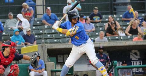Amaya had an impressive 4-hit night (courtesy: MB Pelicans)