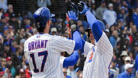 The dynamic duo known as "Bryzzo" has pulled off some impressive defensive feats over the years. (Credit: Matt Marton-USA TODAY Sports)