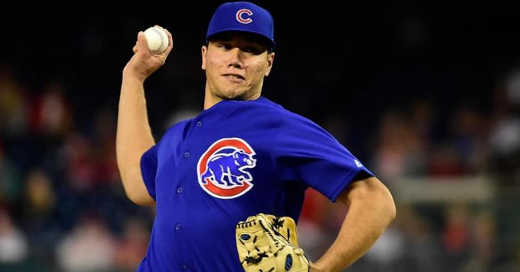 James Norwood has been optioned to Triple-A Iowa (Tommy Gilligan - USA Today Sports)