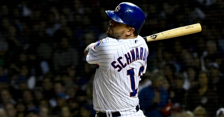 Schwarber is signing with the Washington Nationals (Matt Marton - USA Today Sports)