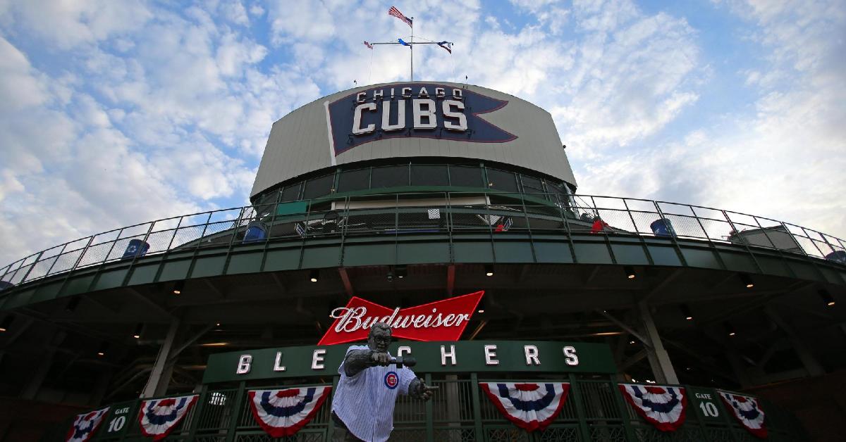 Bears rookies attend Cubs game at Wrigley Field