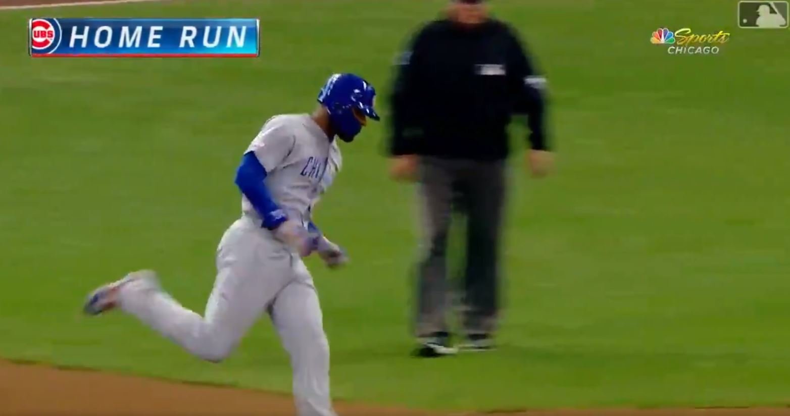 Jason Heyward puts the Cubs up early with a 2-run shot – NBC