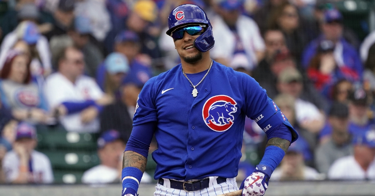 Javy Baez with his wife and El Mago - Chicago Sports HQ