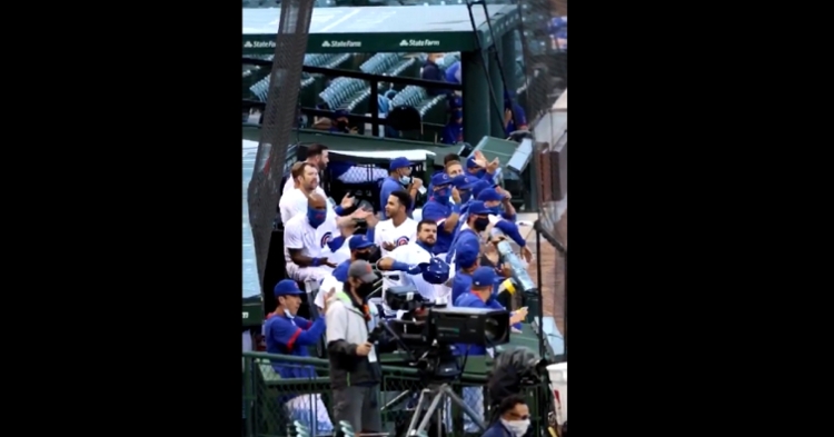 The Chicago Cubs have consistently clapped along to one of Anthony Rizzo's catchy walkup tunes this season.