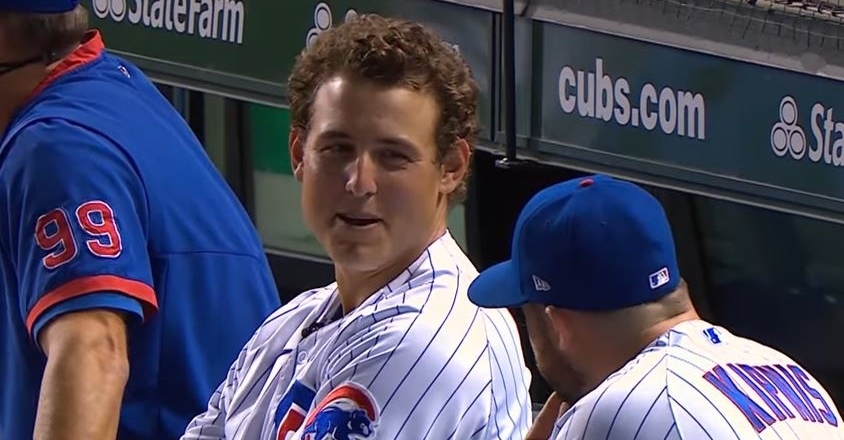 VIDEO: Cubs Release Incredible TikTok of Anthony Rizzo's Puppy