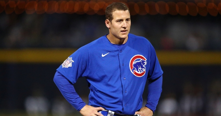 Progressing' Anthony Rizzo gets workout in as return to New York