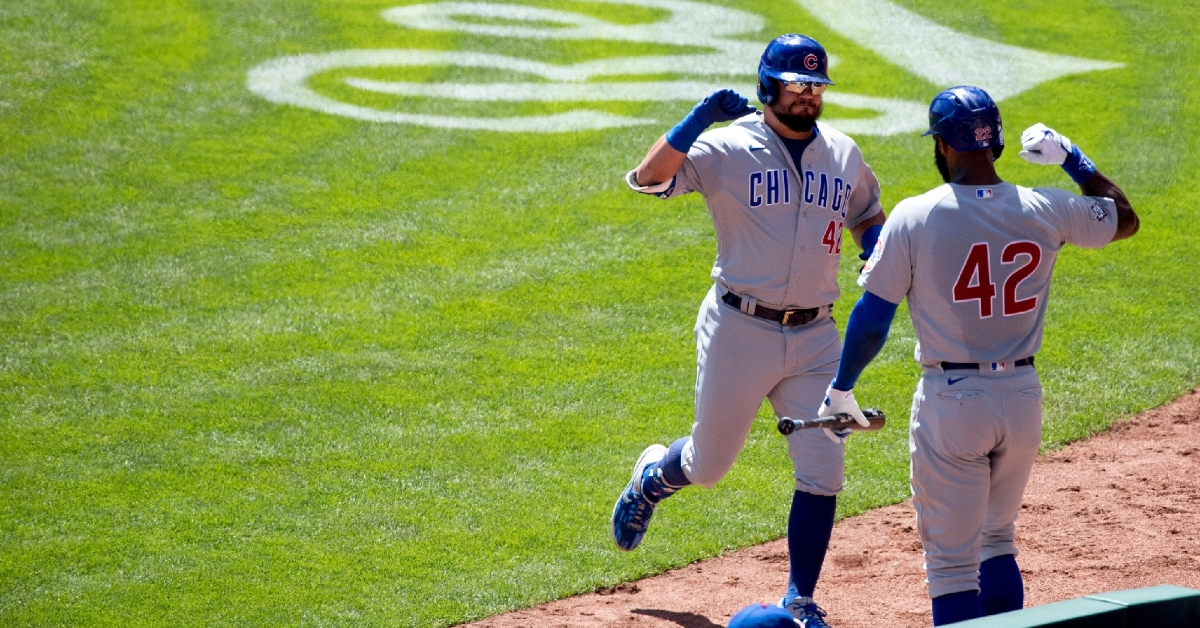 Cubs outfielders make history as North Siders rout Reds