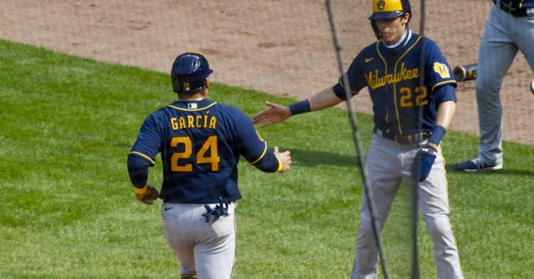 The Milwaukee Brewers defeated the Chicago Cubs for the second straight game. (Credit: Matt Marton-USA TODAY Sports)