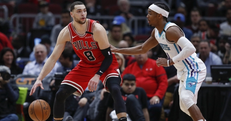 Bulls lost again last night despite LaVine's 19 points (Kamil Krzaczynski - USA Today Sports)