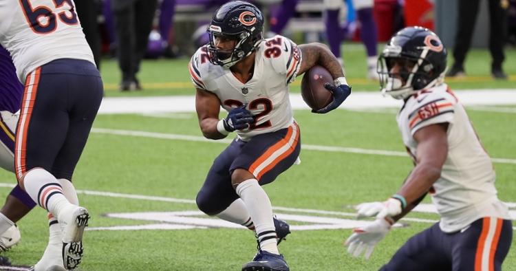 David Montgomery shines as Bears upend Vikings