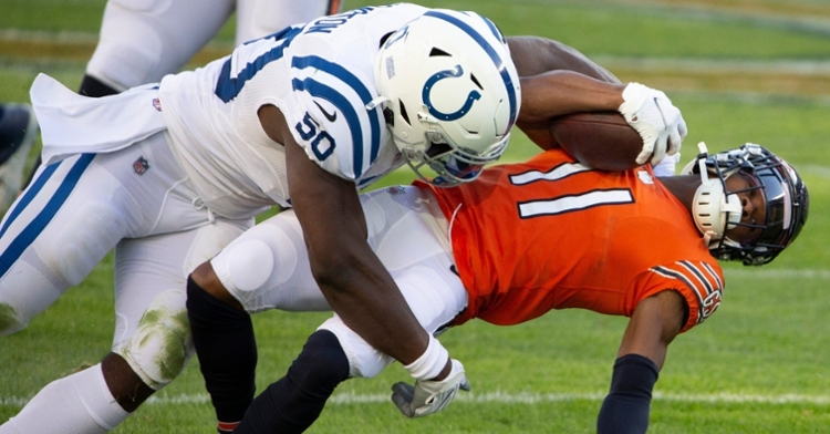 Jordan Wilkins finds the end zone. - Indianapolis Colts