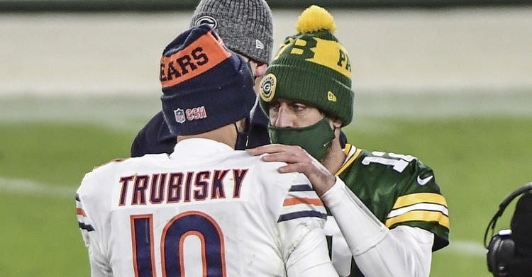 Rodgers outplayed Trubisky on Sunday Night Football (Benny Sieu - USA Today Sports)