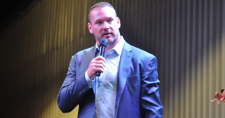 Brian Urlacher was trending on social media Thursday (Credit: Jessica Onsurez Current-Argus-USA TODAY Sports)