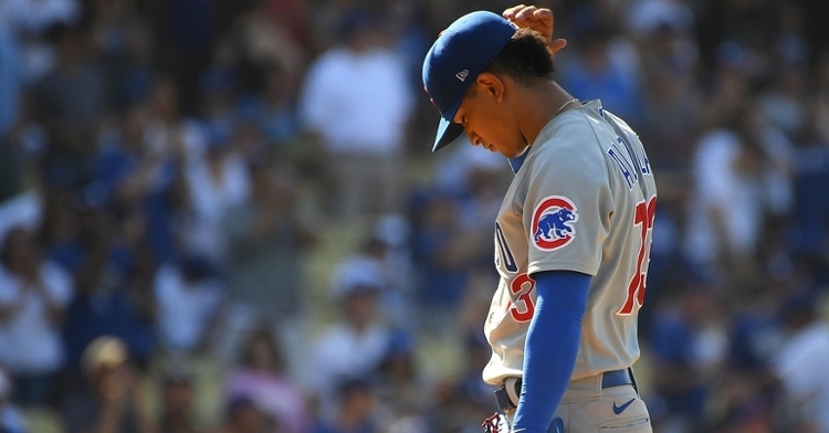 Alzolay lasted just three innings on Sunday (Jayne Kamin Oncea - USA Today Sports)