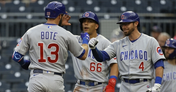 Cubs win again (Charles LeClaire - USA Today Sports)