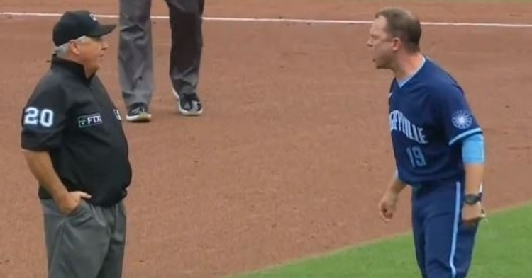 Green got after the umpire