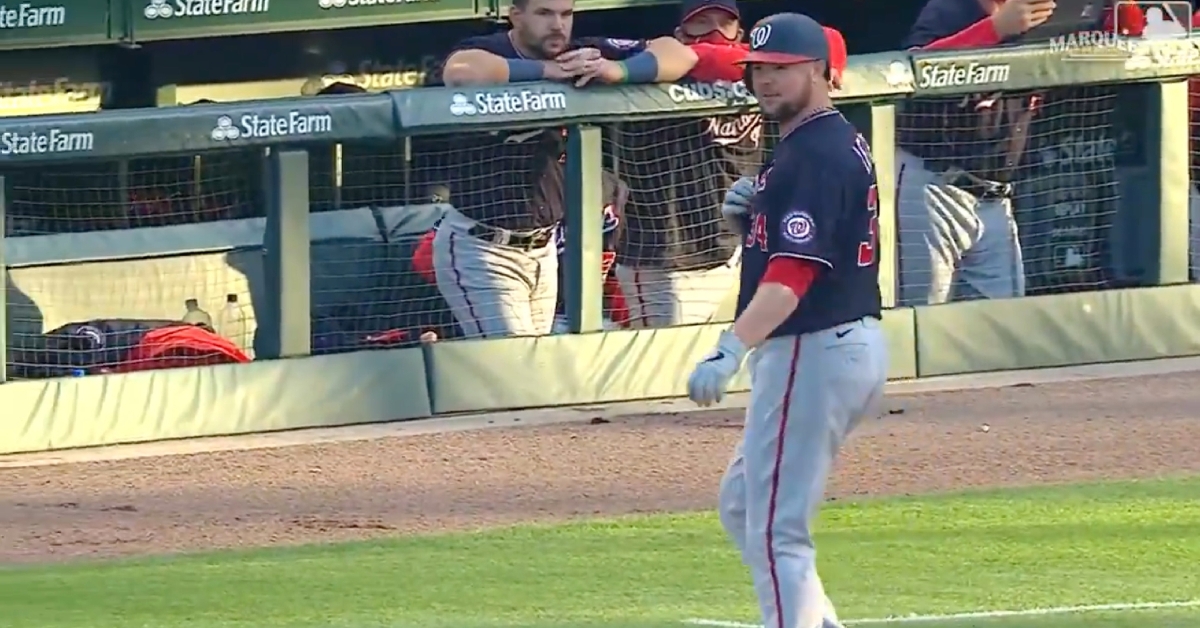 WATCH: Jon Lester playfully tells Anthony Rizzo, 'I hate you,' after  grounding out