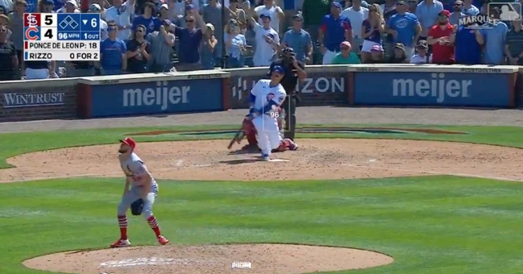 Rizzo's 14 pitch battle ends with game tying home run, a breakdown 