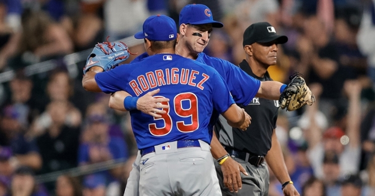 Rodriguez registered his first MLB save (Isaiah Downing - USA Today Sports)