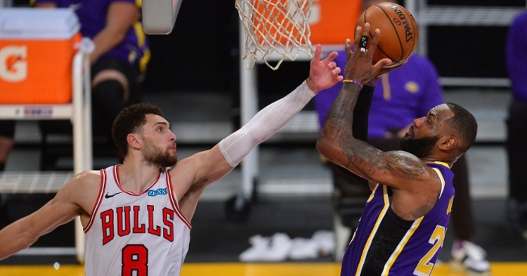 Lavine and James were fun to watch (Gary Vasquez - USA Today Sports)