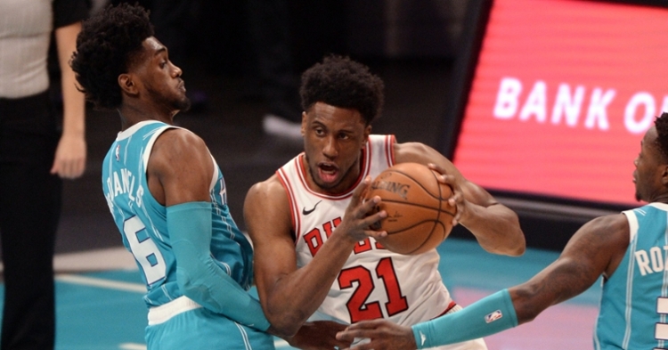 Young and the Bulls got the win last night (Sam Sharpe - USA Today Sports)