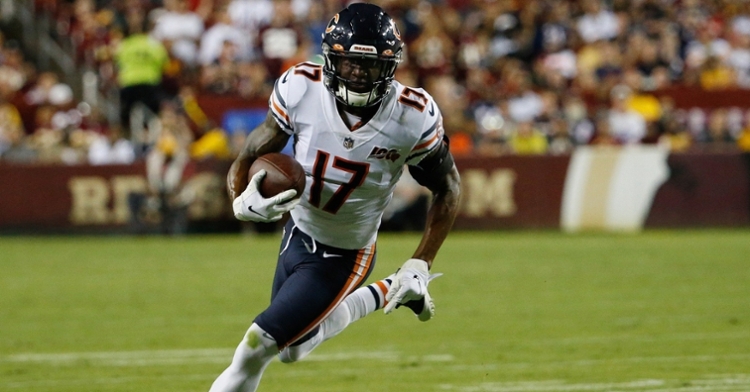 In 47 regular season appearances as a Bear, Anthony Miller totaled 134 receptions for 1,564 yards and 11 touchdowns. (Credit: Geoff Burke-USA TODAY Sports)