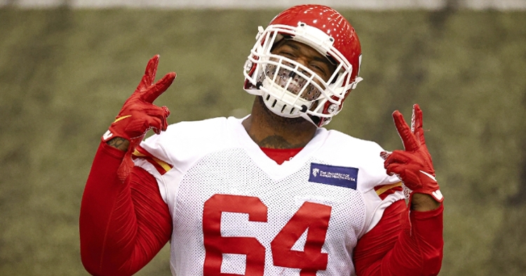 Pennel is a big body that has experience playing nose tackle (USA Today Handout Photo)