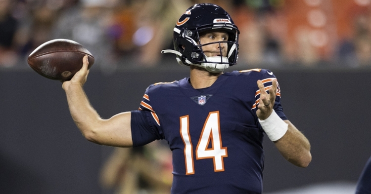 Chicago Bears depth chart released, Nathan Peterson listed as No. 2 QB