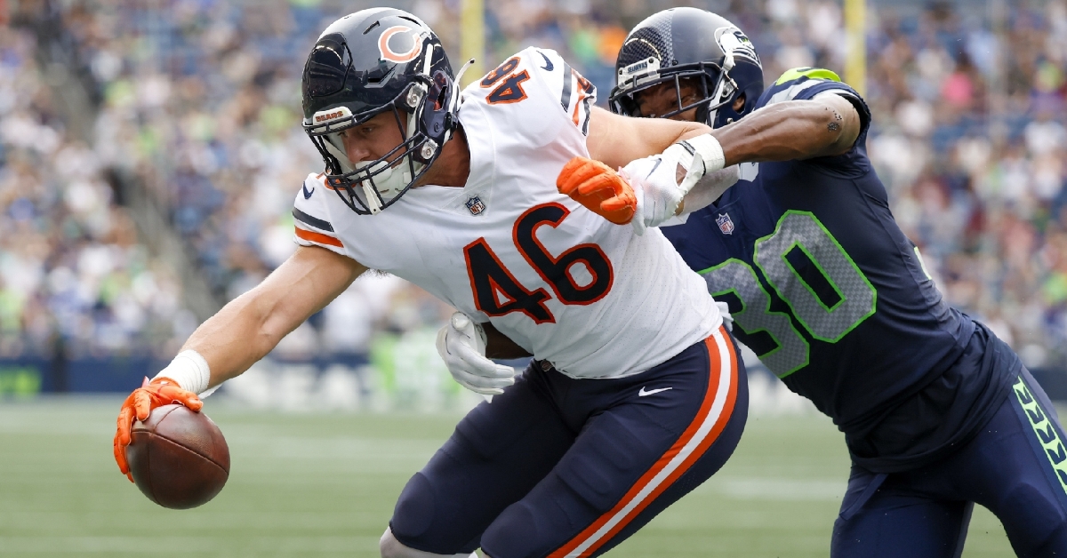 Tonges is back on the practice squad of the Bears (Joe Nicholson - USA Today Sports)