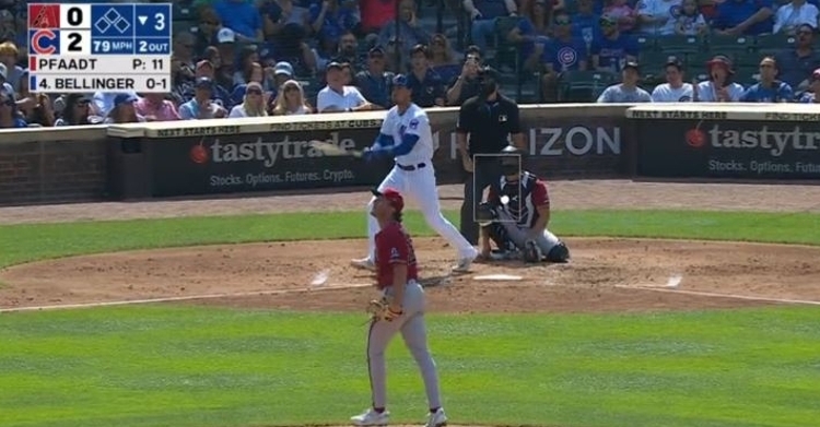 Watch Cubs slugger Cody Bellinger crush his second homer of the spring