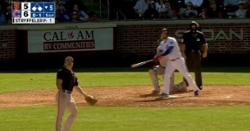 WATCH: Michael Hermosillo smashes 441-foot two-run blast, his