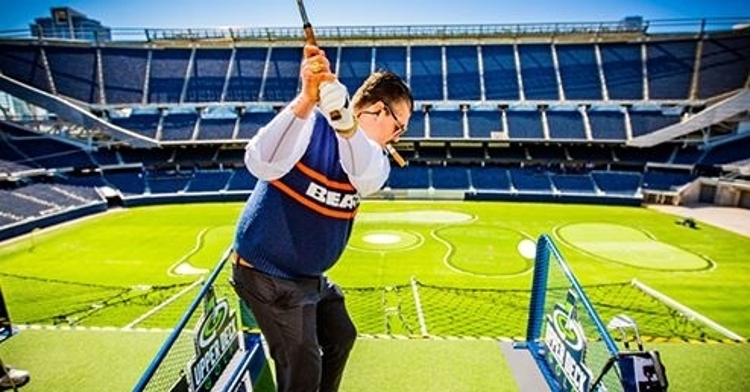 Fans have the chance to play golf at Wrigley Field this summer