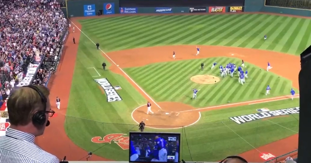 WATCH: Joe Buck's lost Chicago Cubs World Series video